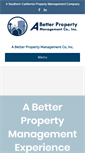 Mobile Screenshot of abetterproperty.com